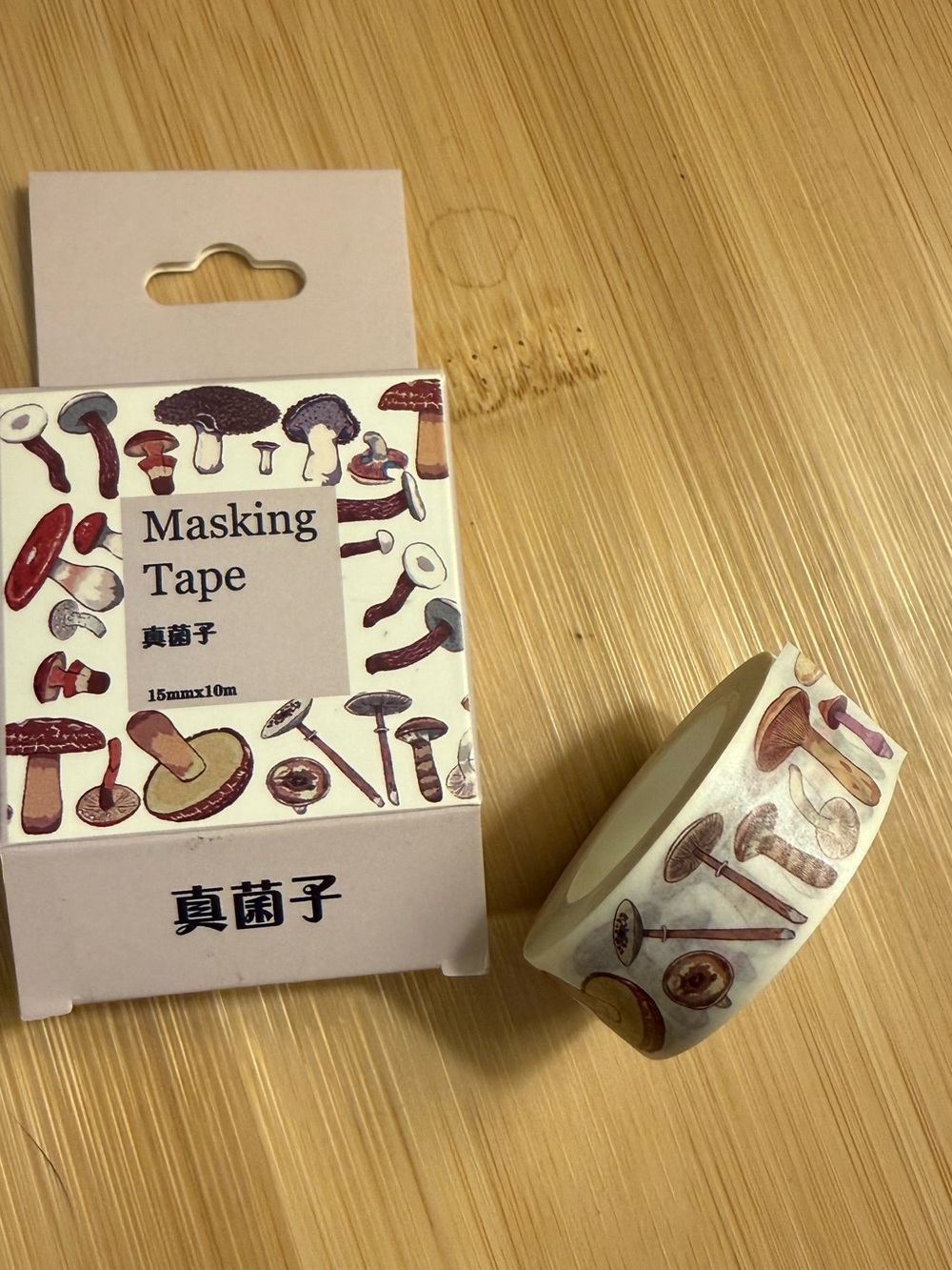 Mushroom washi tape
